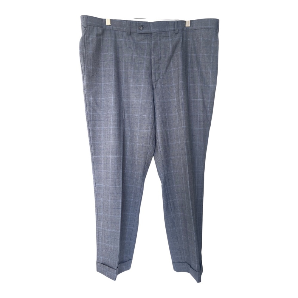 Big & Tall Jack Victor Wool Silk Plead Men's dressy pants size 42R